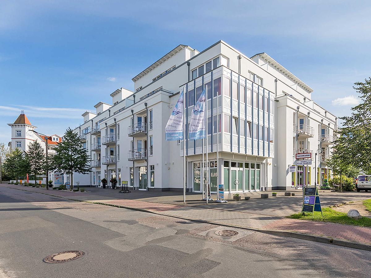 Residenz Bel Vital In Binz - Wg21 Mit Balkon Und Seitlichem Meerblick Exterior photo