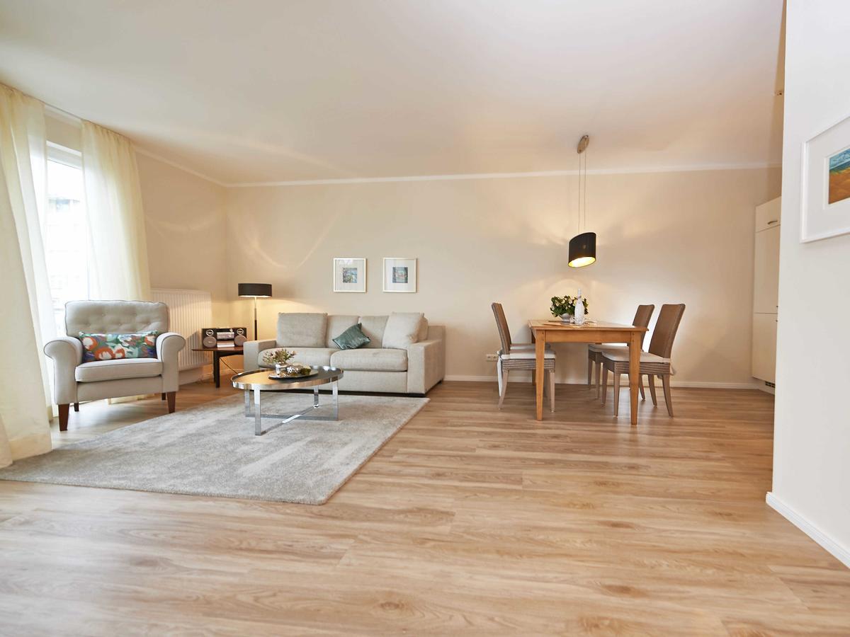 Residenz Bel Vital In Binz - Wg21 Mit Balkon Und Seitlichem Meerblick Exterior photo